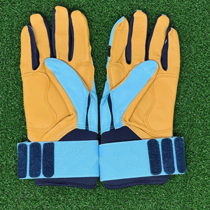 Custom Logo Baseball Batting <b>Gloves</b> New Design Comfort feel soft stuff hot selling Baseball Batting <b>Gloves</b> in wholesale price - Product Image 4