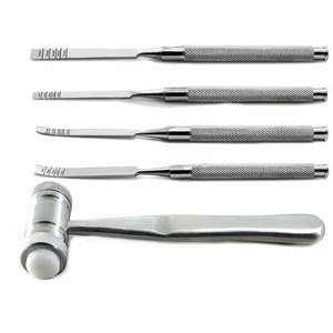 Osteotomes dentaires et marteaux chirurgicaux à pointe pour l'expansion osseuse – Instruments de précision - Product Image 6