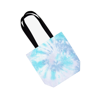Latest High Quality Tie Dye Cotton <b>Canvas</b> Tote Bags Best Selling Custom Logo Printed <b>Shopper</b> Bag Drawstring Packaging Use Good - Product Image 2