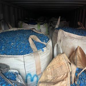 Chatarra de bidones azules de HDPE, plástico reciclado de la mejor calidad, variedad de productos, precio de fábrica al por mayor, materiales duraderos y ecológicos - Product Image 5