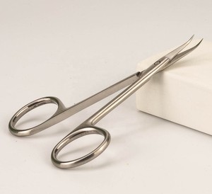 Durable Ceramic Handled Manicure <b>Tool</b> with Custom Logo Right-Handed Curved Stainless Steel Blades for Cuticle Care - Product Image 5