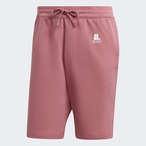 Pantalones Cortos Bermuda para Hombre BE DOT, Color Rosa Sólido, Cintura Media, Cierre con Cordón, Estilo Casual, 100% Algodón Tejido, Logotipo Frontal - Product Image 5