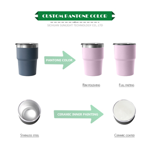 US Warehouse Double Wall Coffee Mug Drinkware Tumbler Stainless Steel Thermos <strong>Cup</strong> with Lids <strong>Travel</strong> Mug <strong>for</strong> <strong>Hot</strong> and Cold <strong>Drinks</strong> - Product Image 2