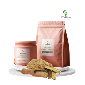 Extrait de racine de réglisse (Mulethi) de qualité supérieure, en poudre en vrac de grade A, pour formulations industrielles – Meilleures ventes - Product Image 3