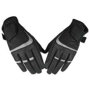 Gants d'équitation en cuir pour femmes, respirants, imperméables, coupe-vent, personnalisables, pour sports de plein air et course, vente en gros - Product Image 2