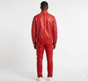 Costume en cuir rouge MCM - Product Image 2