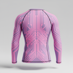 Unisex Long Sleeve Rash Guard <b>Swim</b> <b>Shirt</b> Quick Dry Compression Fit Surf Top Protective Activewear for Endurance Training and Gym - Product Image 2