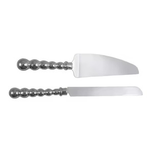 Durable Cake Cutting Set Metal Knife and Server Stainless Steel Slice Lifter Dessert <b>Tool</b> Set - Product Image 3