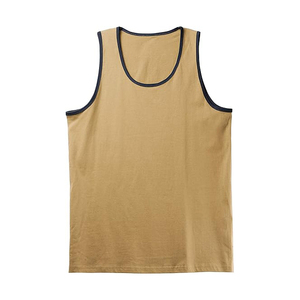 cotton spandex <b>gym</b> <b>vest</b> <b>men</b> muscle workout breathable stretch sleeveless tank top fitness - Product Image 3