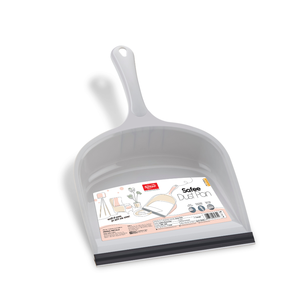Plastic dust <b>pan</b> with durable body wide mouth and sturdy <b>handle</b> designed for easy cleaning and efficient household floor mainten - Product Image 2