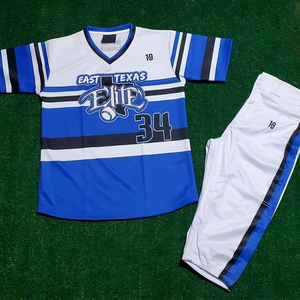 Uniforme de Béisbol Personalizado con Logotipo de León, Número 30, Rojo y Gris, Conjunto de Uniforme de Softbol - Product Image 4