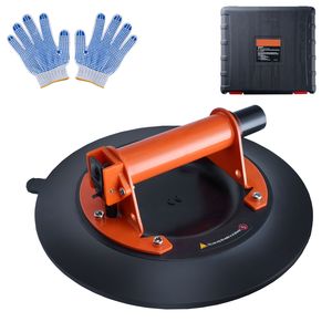 Ventosa Industriale per Vetro da 10 Pollici, Capacità di Carico 990 Libbre, Manico in Acciaio, Scatola di Trasporto, Nuova Ventosa Industriale a Vuoto per Pietra - Product Image 1