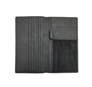 High Quality Castello Soft Leather RFID Passport ID Case Holder Open Black Brown Boarding Pass <b>Wallet</b> Travel Accessories Top - Product Image 4