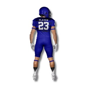 ชุดยูนิฟอร์มอเมริกันฟุตบอลสำหรับผู้ใหญ่ แบบเต็มชุด พิมพ์ลายโลโก้ตามสั่งด้วยเทคนิค Sublimation ผลิตจากโพลีเอสเตอร์ 100% ระบายอากาศได้ดี ซับเหงื่อ - Product Image 2
