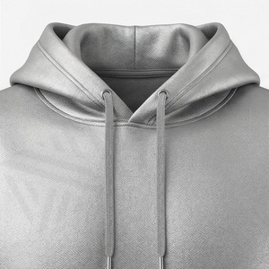Service OEM – Nouveaux sweats à capuche oversize pour hommes, style streetwear, vierges, unis, en gros, pour l'hiver, sur mesure, pull-over tendance, doux, couleur personnalisable - Product Image 4