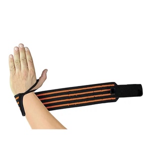 สายรัดข้อมือยกน้ำหนักคุณภาพสูงสำหรับออกกำลังกายเพาเวอร์ลิฟติ้ง ฟิตเนส ยกน้ำหนัก รองรับข้อมือสำหรับออกกำลังกายในยิม - Product Image 1