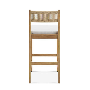 Meubles d'extérieur pour restaurant, chaise de bar d'hôtel, meubles de jardin, table et chaise, meubles de terrasse, ensemble de salle à manger en bois d'extérieur - Madera - Product Image 6