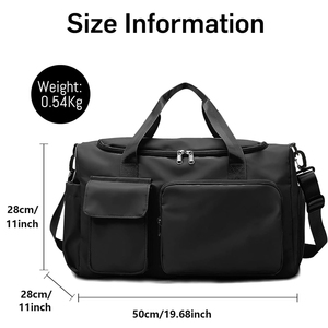 Nouveauté : Sac de sport personnalisé avec logo et design, léger, de haute qualité, pour hommes et femmes, idéal pour transporter l'équipement de sport. - Product Image 2