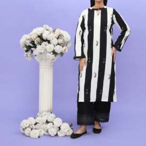 เสื้อผู้หญิงผ้าไหม striper PS5007 1PC เสื้อหรูหรา - Product Image 3