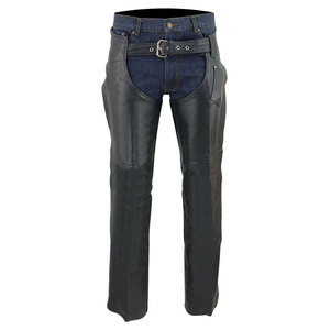 Premium Genuine Leather <b>Half</b> <b>Chaps</b> Men Stylish Western Horse Riding Equestrian Horse Riding Wear Leather <b>Chaps</b> - Product Image 1