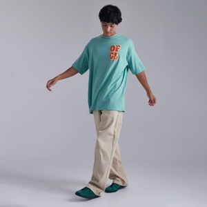 Camisetas OEM para Hombre, Estampado Puff, Algodón Liso, Ligeras, Corte Regular, Manga Corta, Uso Casual y al Aire Libre - Product Image 6