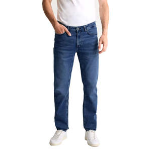 Jeans Personalizados para Hombre, Estilo Casual, Deportivo, Cintura Alta, Pantalones de Mezclilla, Pantalones Elásticos para Otoño - Product Image 4