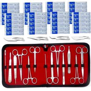 Nuevo Kit de Disección para Cirugía Menor de 53 Piezas con Instrumentos Quirúrgicos Ortopédicos, Set Completo de Entrenamiento en Acero - Product Image 3