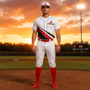 Uniforme de baseball, vêtements d'équipe professionnelle conçus pour un confort maximal, une flexibilité, une liberté de mouvement et une longue durée de vie. - Product Image 1