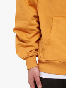 Sudadera con Capucha de Forro Polar Amarillo Mostaza para Hombre, de Alta Calidad, con Cierre de Cremallera, 100% Algodón, Ecológica, Estilo Urbano, Informal para Invierno - Product Image 4