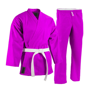 Custom Logo BJJ Kimono Martial Arts 100% Cotton Stretch Rhinestone Lightweight Durable Breathable Training Suit Men Women - Product Image 5