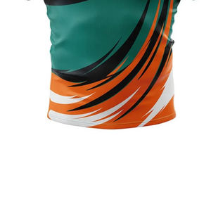 เสื้อรักบี้เยาวชนแบบสั่งทำพิเศษ ชุดยูนิฟอร์มเด็ก แขนสั้น ผ้าระบายอากาศบุฟองน้ำ ชุดฝึกซ้อมสโมสรรักบี้รุ่นเยาว์ - Product Image 3