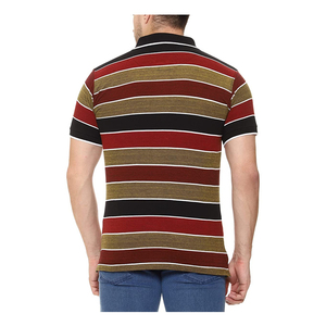 เสื้อโปโลผู้ชายสีพื้นสำหรับฤดูร้อน แขนสั้น ปกติดกระดุม เสื้อยืดลำลอง สตรีทแวร์ เรียบง่าย สั่งทำได้ตามแบบ OEM - Product Image 4
