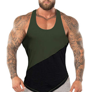 <b>Low</b> Price Comfortable Breathable Quick Dry Knitted 100% Cotton Men Tank <b>Top</b> Summer Wear Adult High Quality Customized Designs - Product Image 2