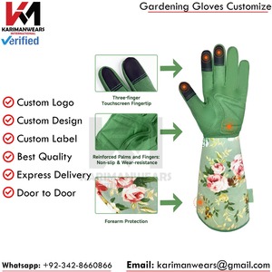 Guantes de Jardinería para Podar Rosas, Protección Contra Espinas, Servicio OEM, Logotipo Personalizado, Proveedor Mayorista, Mercado de Exportación - Product Image 3