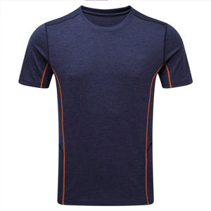 Camisetas Transpirables de Cuello Redondo en Color Negro y Rojo, Camisetas Casuales para Hombre, Camiseta de Manga Raglán de Dos Tonos para Hombre - Product Image 3