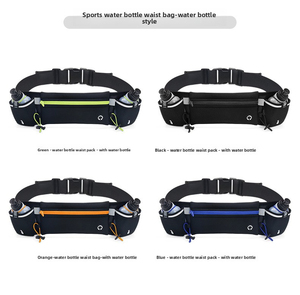 Sports Running Belt Waist Pack Outdoor Waist Bag Nylon 30-40L Water Bottle Holder Adjustable Fitness Jogging Hiking Travel Phone - Product Image 4