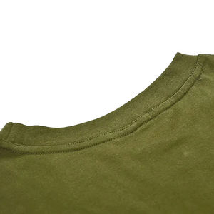Nouveaux T-shirts de golf à col imprimé de haute qualité, manches courtes, 100% coton, 320g, qualité supérieure, vente en gros pour hommes - Product Image 4
