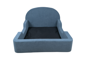 Cama infantil de espuma para bebés, moderna, de alta densidad, tapizada, con 1 año de garantía, para bebés y niños, muebles para dormitorio infantil - Product Image 2