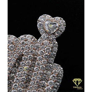 <b>Custom</b> Iced Out MOM Pendant <b>Necklace</b> Hip Hop Cubic Zirconia Diamond <b>Name</b> Pendant Gold Silver Jewelry Gift - Product Image 3