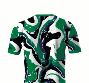 Stylish Front Sublimation Printed Jersey <b>T</b>-<b>Shirts</b> Comfortable Breathable Quick Dry Short Sleeve Sportswear Custom Casual Tees - Product Image 6