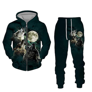 Survêtement de sublimation respirant et confortable de haute qualité, personnalisable, réversible, épais, pour le quotidien et le streetwear, vente en gros - Product Image 2