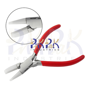 Pince diagonale à mâchoires en acier inoxydable 200 mm sans ressort, poignées en PVC, OEM, multifonctionnelle pour la fabrication de bijoux, l'artisanat et le cerclage de fils - Product Image 1