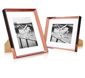 Copper <b>photo</b> <b>frame</b> rose gold <b>photo</b> <b>frame</b> metal <b>photo</b> <b>frame</b> geometric <b>photo</b> <b>frame</b> modern <b>photo</b> <b>frame</b> tabletop <b>photo</b> <b>frame</b> - Product Image 5