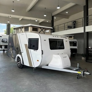 Minicamper Todoterreno Económico, Autocaravana, Remolque de Viaje Tipo Lágrima con Baño, Estándares de Camping, en Venta - Product Image 1