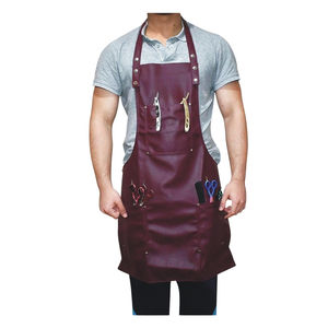 Delantal de Barbero Profesional Premium, Delantal Ajustable para Cortar el Cabello, Correa de Cuero Resistente Personalizada, Unisex, para Estilistas - Product Image 1