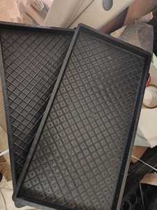 Bandeja de Cultivo Rectangular Negra de PP Reutilizable Sin Recubrimiento para Germinación y Trasplante de Semillas - Product Image 3