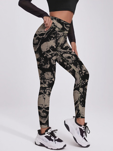 Leggings extensibles longs pour femmes avec tissu doux au toucher et mouvements fluides - Product Image 1
