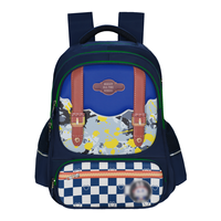 Mochila escolar impermeable personalizable para niños Modelo lindo Opciones de color fresco de alta calidad