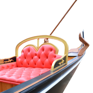 Góndola Veneciana, Bote de Remo Turístico, Bote de Cola Larga, Bote de Pasajeros para Ríos, Lagos y Complejos Turísticos, 1100Lx137.16Wx166H cm - Product Image 6