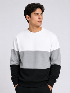 เสื้อสเวตเชิ้ตผู้ชายผ้าฝ้าย 100% พิมพ์โลโก้ตามสั่ง สไตล์สตรีทแวร์ ระบายอากาศได้ดี เป็นมิตรกับสิ่งแวดล้อม ราคาดีที่สุดสำหรับผู้ใหญ่ - Product Image 4